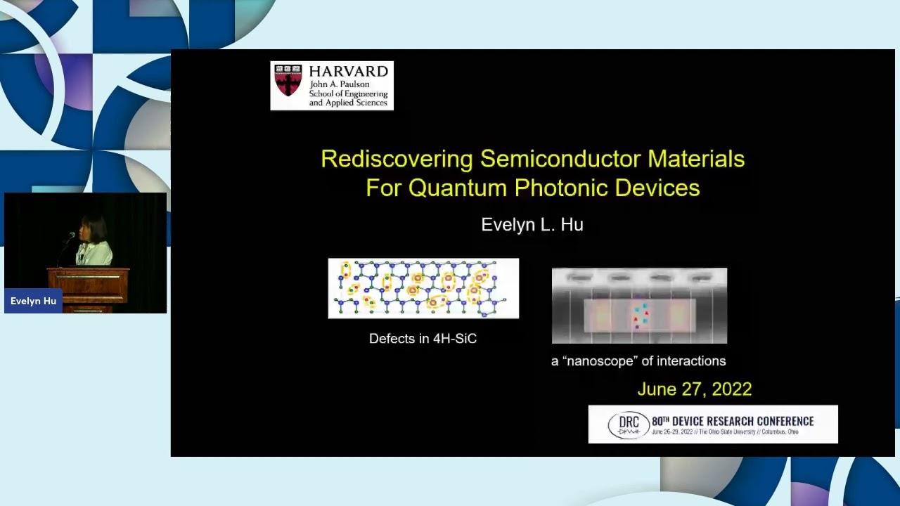 Rediscovering Semiconductor Materials for Quantum Photonic Devices | Evelyn Hu | Official Trailer