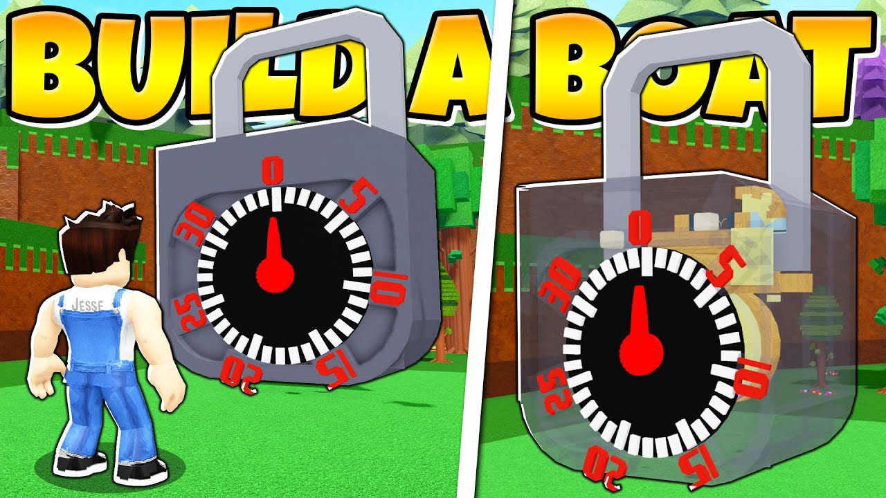 WORKING PAD LOCK In Build a Boat! *Can I Unlock it?*