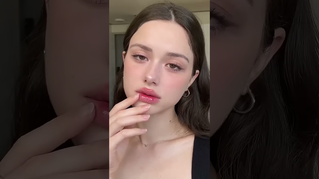 Korean doll makeup 💄#aestheticmood #youtubeshorts