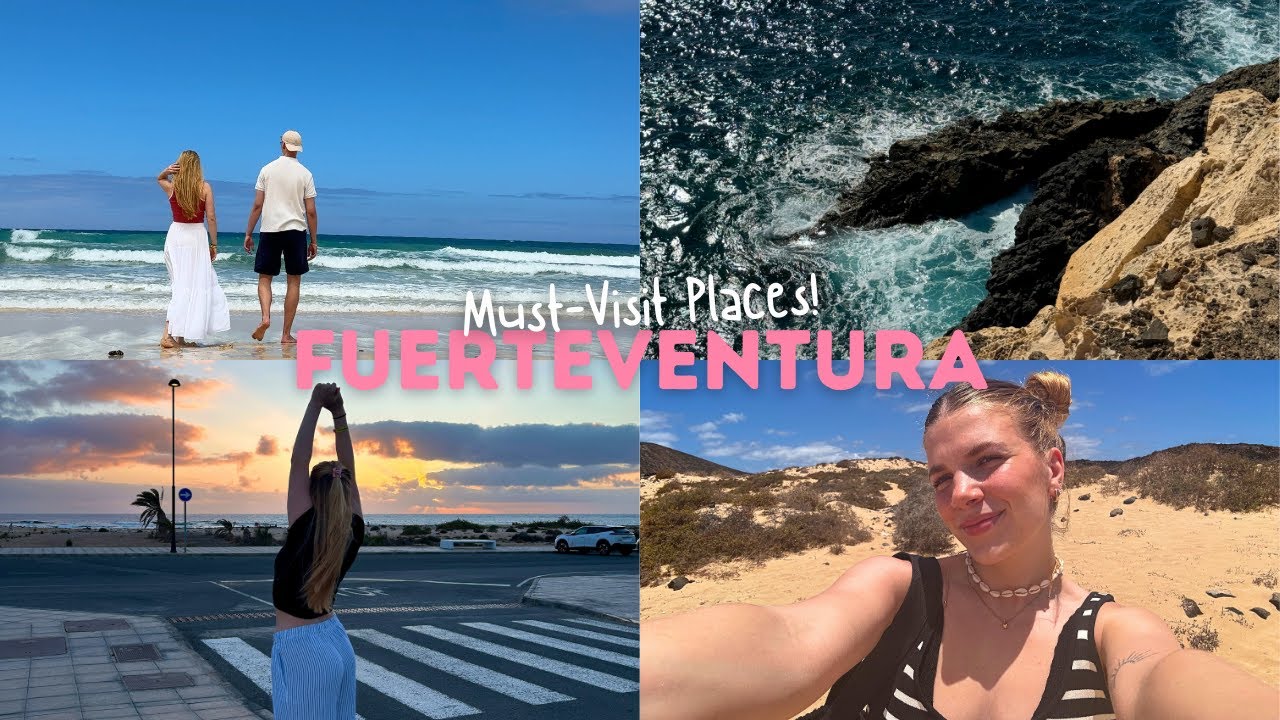 Fuerteventura  - Vacation Vlog | Vulkane, Must Visit Places, vegan essen &&& // gesahanna