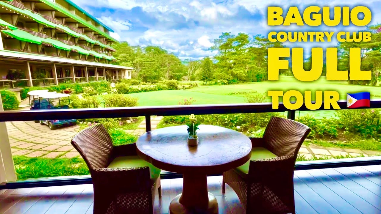 Baguio Country Club Full Walking Tour | Deluxe Room | Verandah Breakfast | Hamada Japanese | Pool