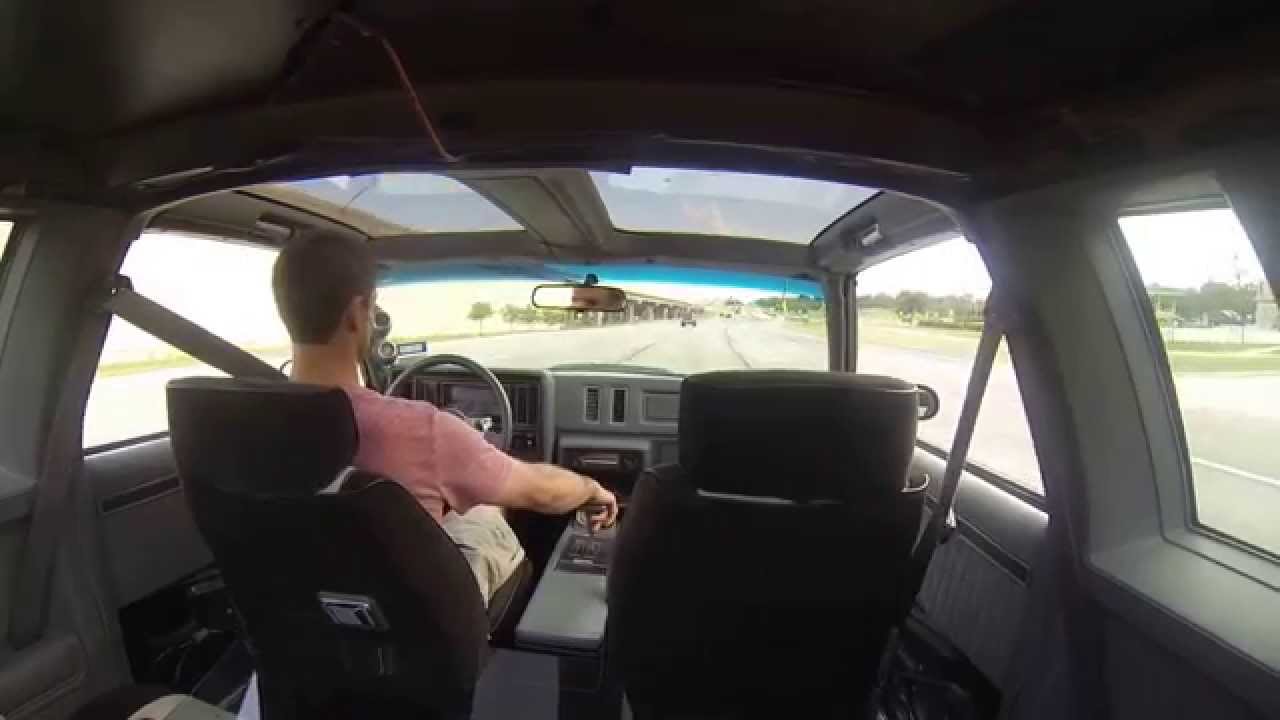 1987 Buick Grand National Accelerating