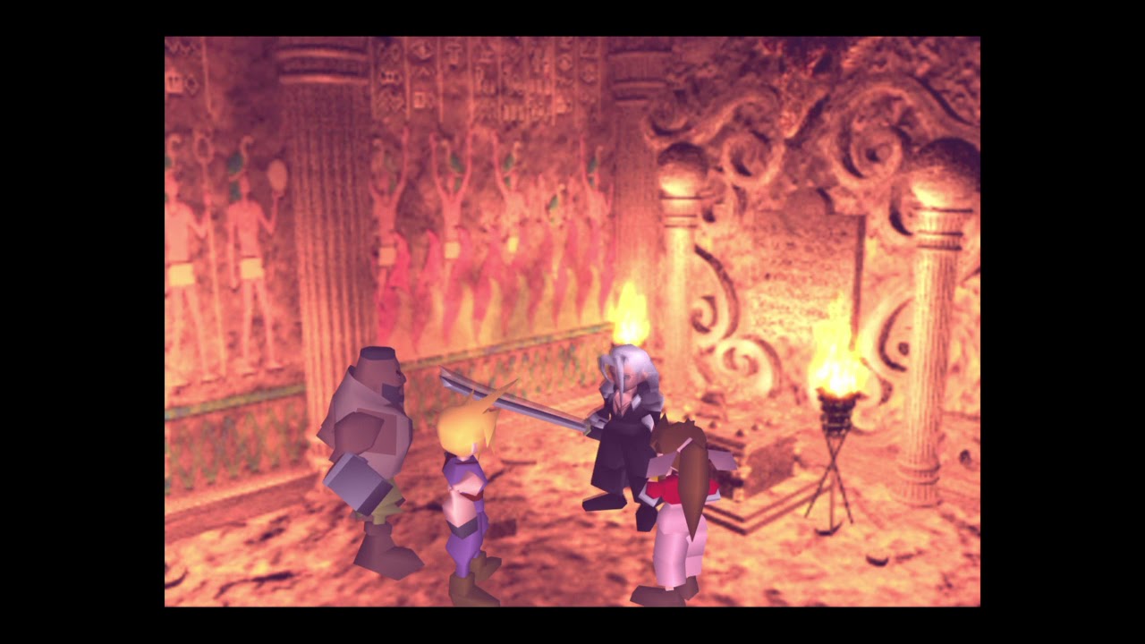 FFVII  - Temple of The Ancients   Meteor Story