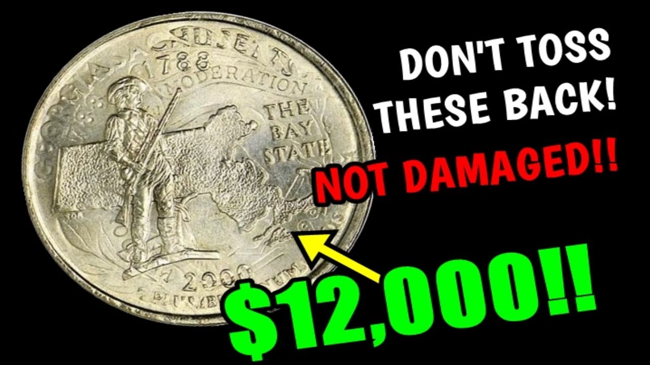 Prized $10,000++ State Quarter Error ! - Commonly Mistaken As Damaged!