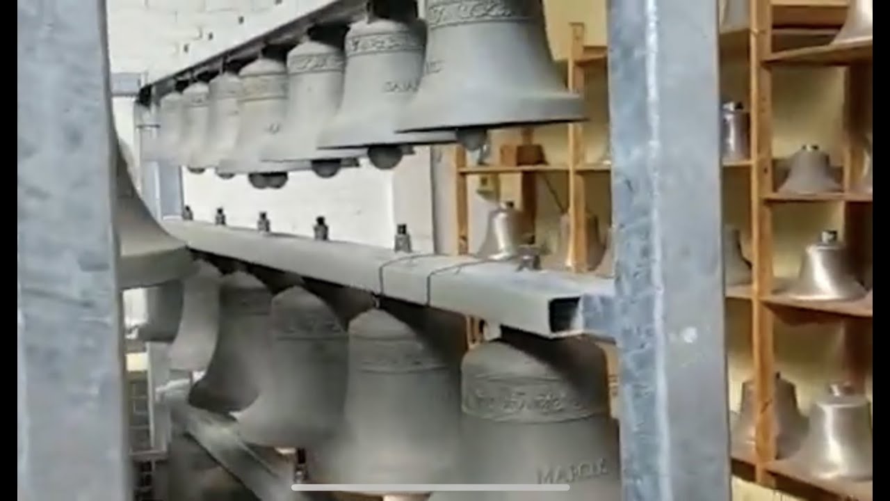 Visita técnica a Fundição Royal EIJSBOUTS: instalação e montagem de carrilhão de sinos