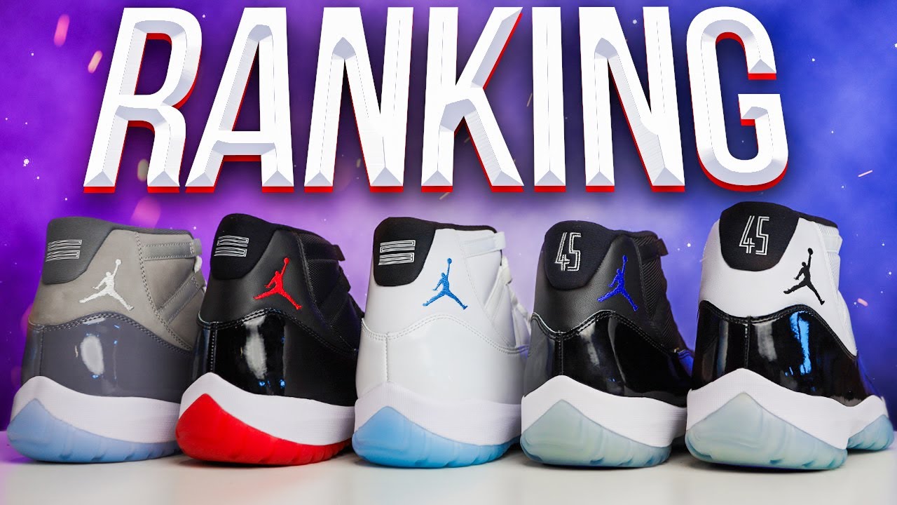 RANKING Air Jordan 11 ORIGINAL 1996 Sneaker Collection
