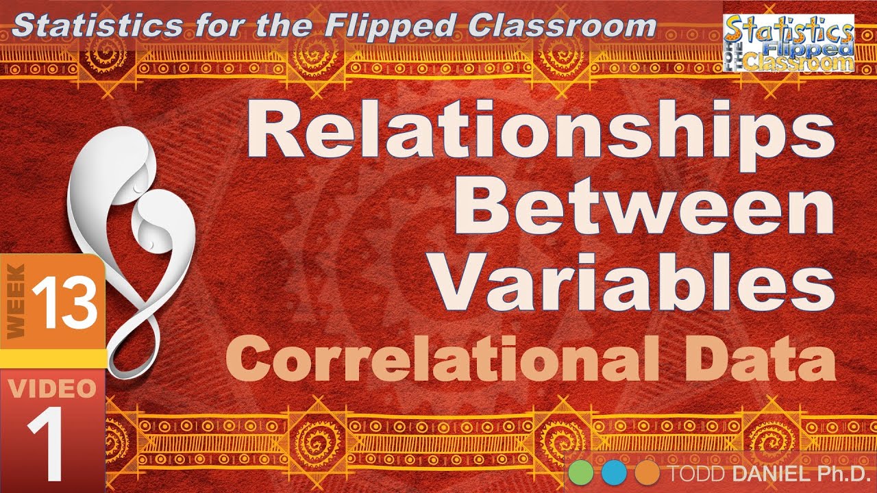 A Gentle Introduction to Correlation &ndash; Relationships Between Variables (13-1)