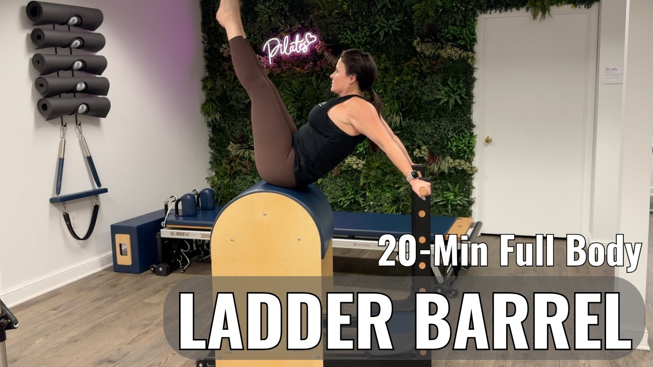 PILATES LADDER BARREL WORKOUT | Full Body | 20 MIN
