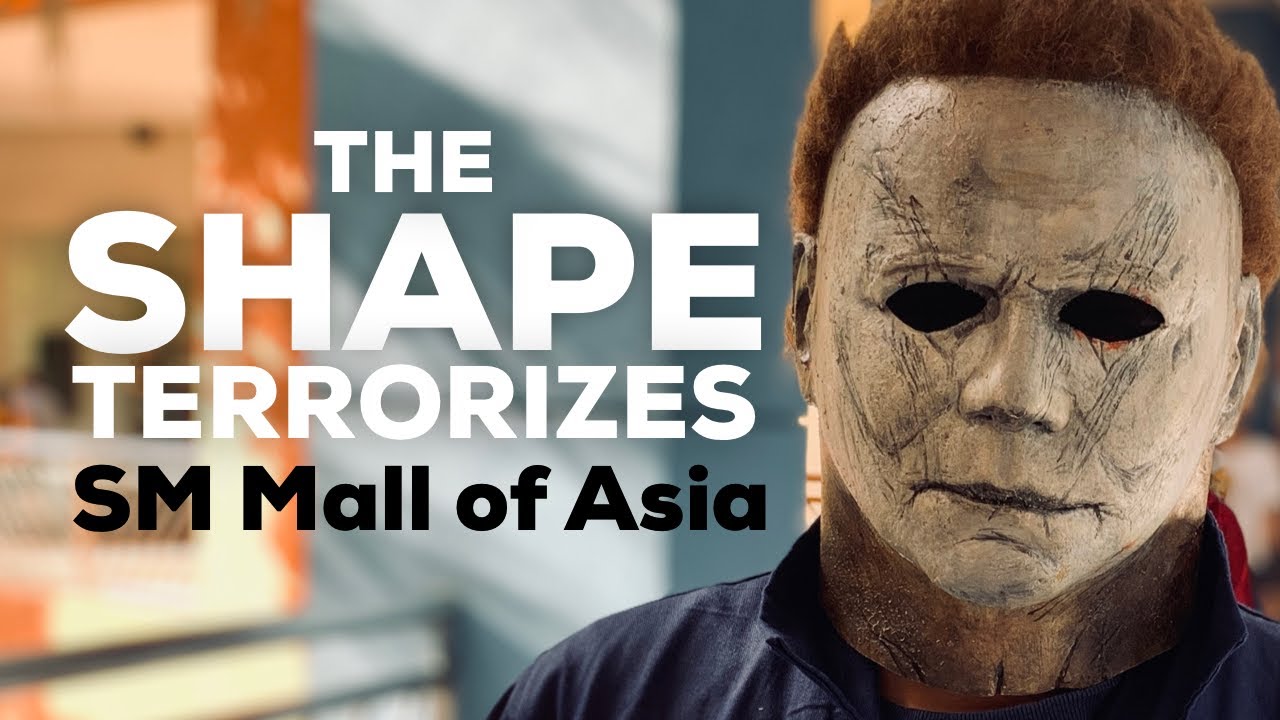 MICHAEL MYERS TERRORIZES SM MALL OF ASIA | Halloween 2019