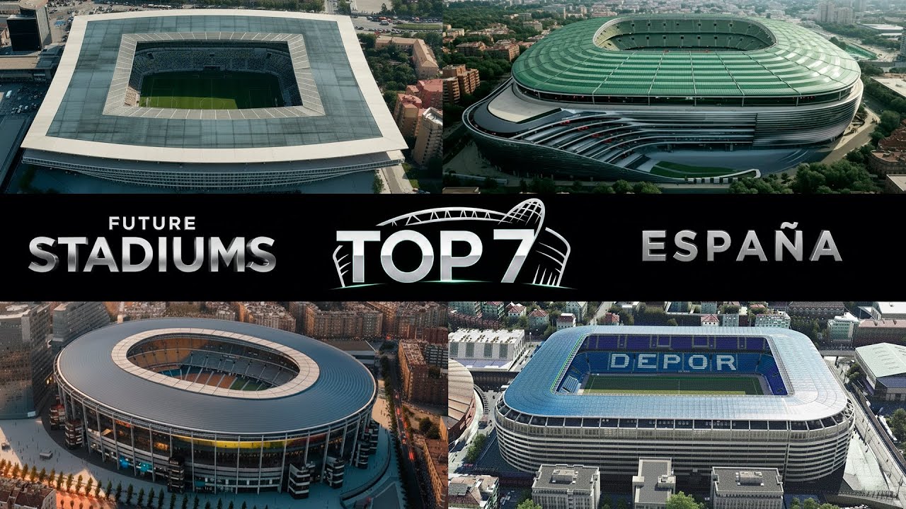 Top 7 Future Spain Stadiums 2030