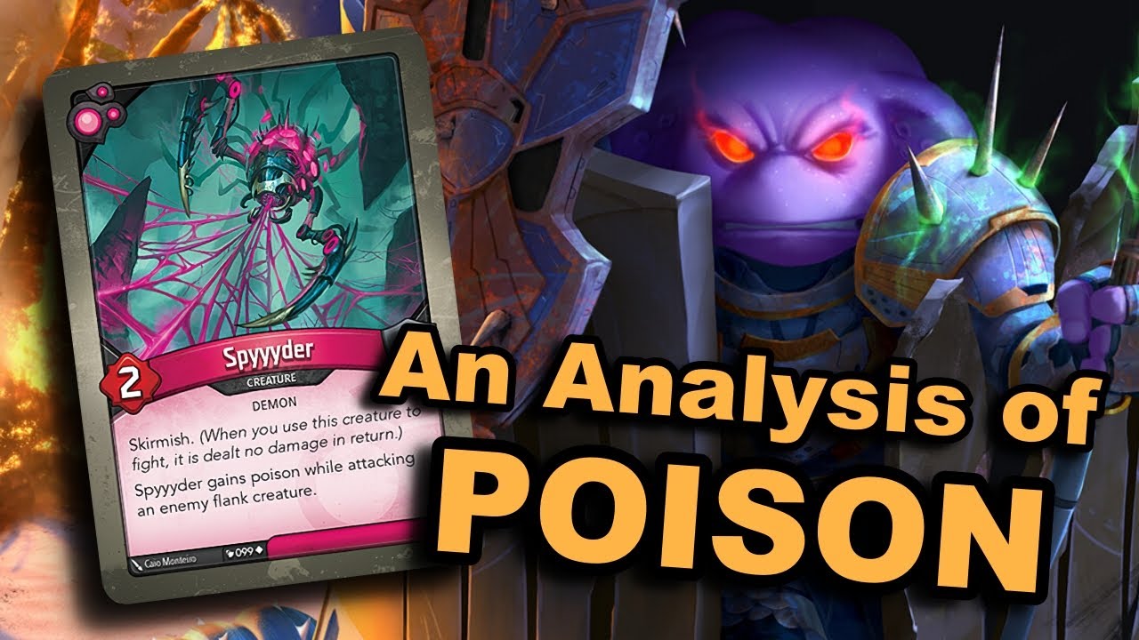 Poison: A Study of a Very Odd KeyForge Mechanic