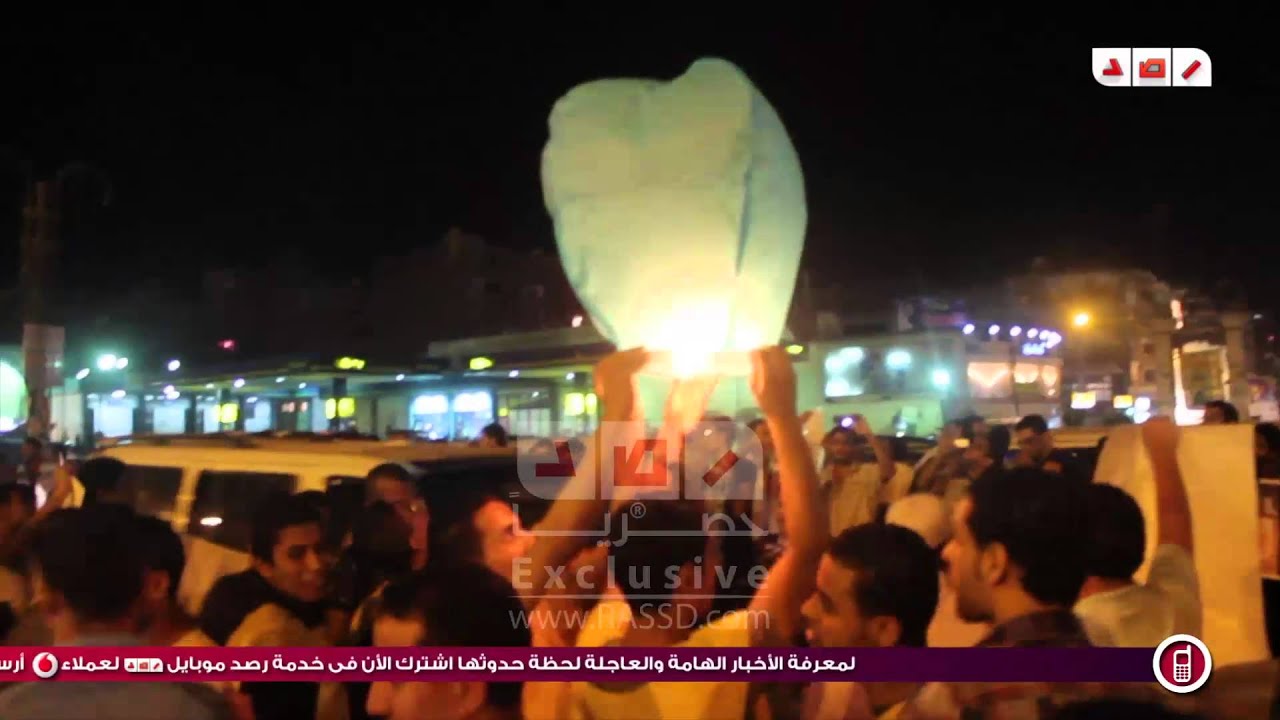 رصد | الإسكندرية | تظاهرة أمام مسجد الحديد والصلب بالبيطاش رفضاً للانقلاب