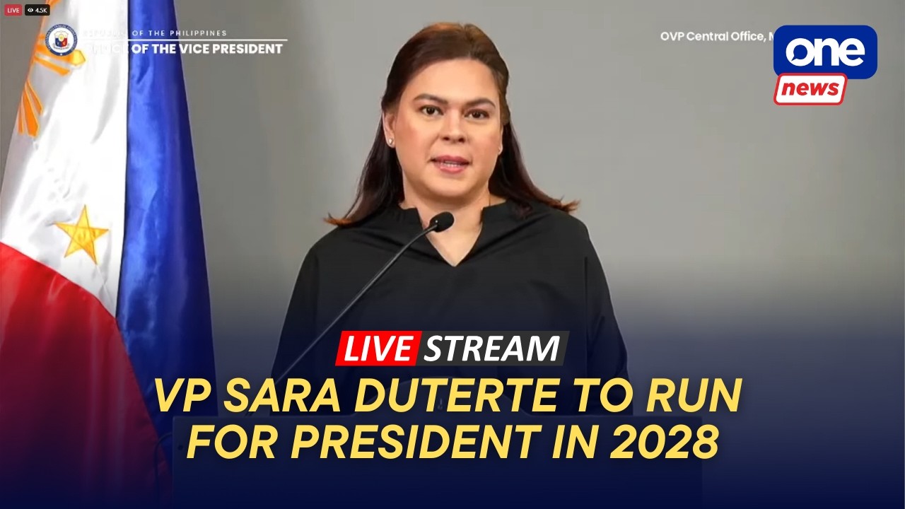 LIVE | Vice President Sara Duterte holds press conference (Feb. 18, 2026)