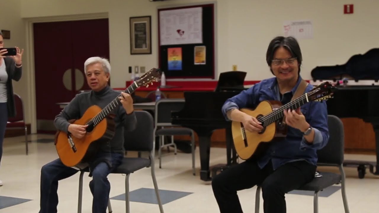 Michael Dadap and Florante Aguilar at University of South Carolina School of Music