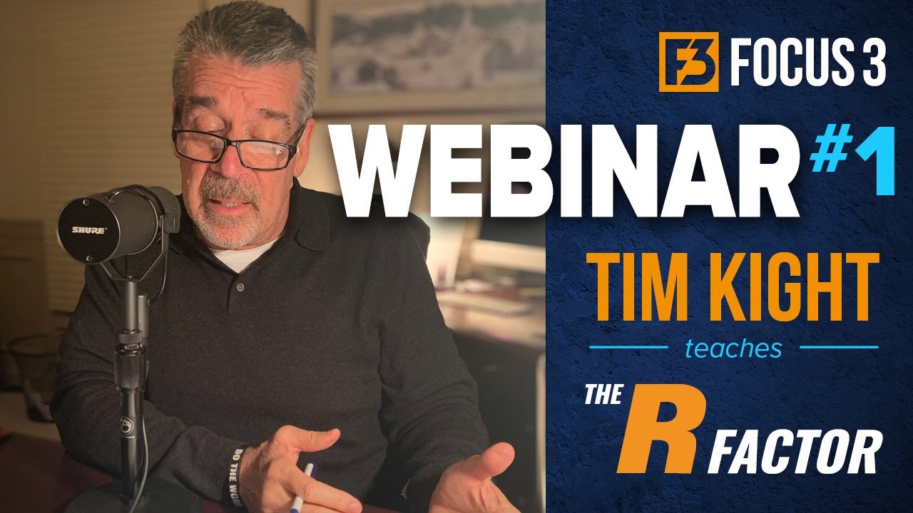 The R Factor Webinar #1 with Tim Kight (Monday, March 16, 2020)