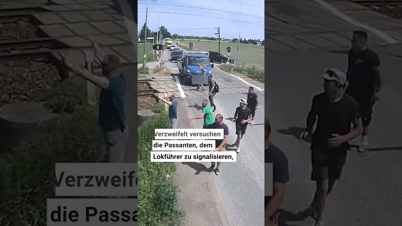 Polen: Zug kracht in Lieferwagen