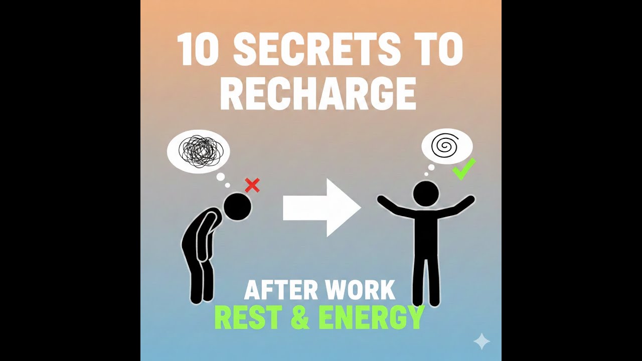 10 Simple Habits to Recover From Work Exhaustion