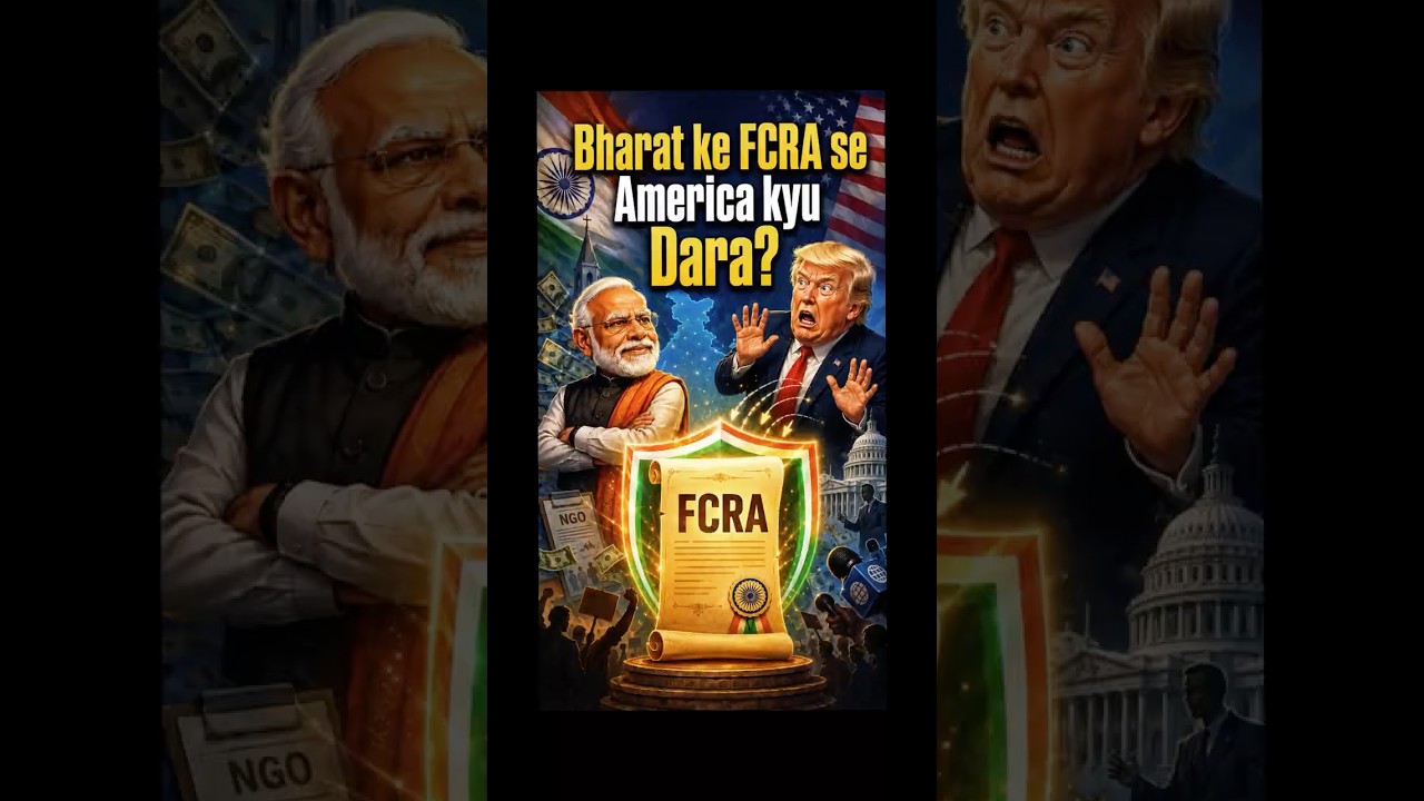 Why is the USA so bothered by India&rsquo;s FCRA? #fcrabill #narendramodi #amitshah #modiji #pmmodi