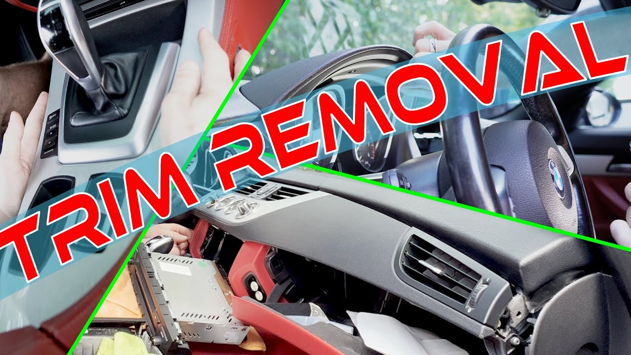 BMW Z4 E89 Dashboard Trim: How to Safely Take It Apart