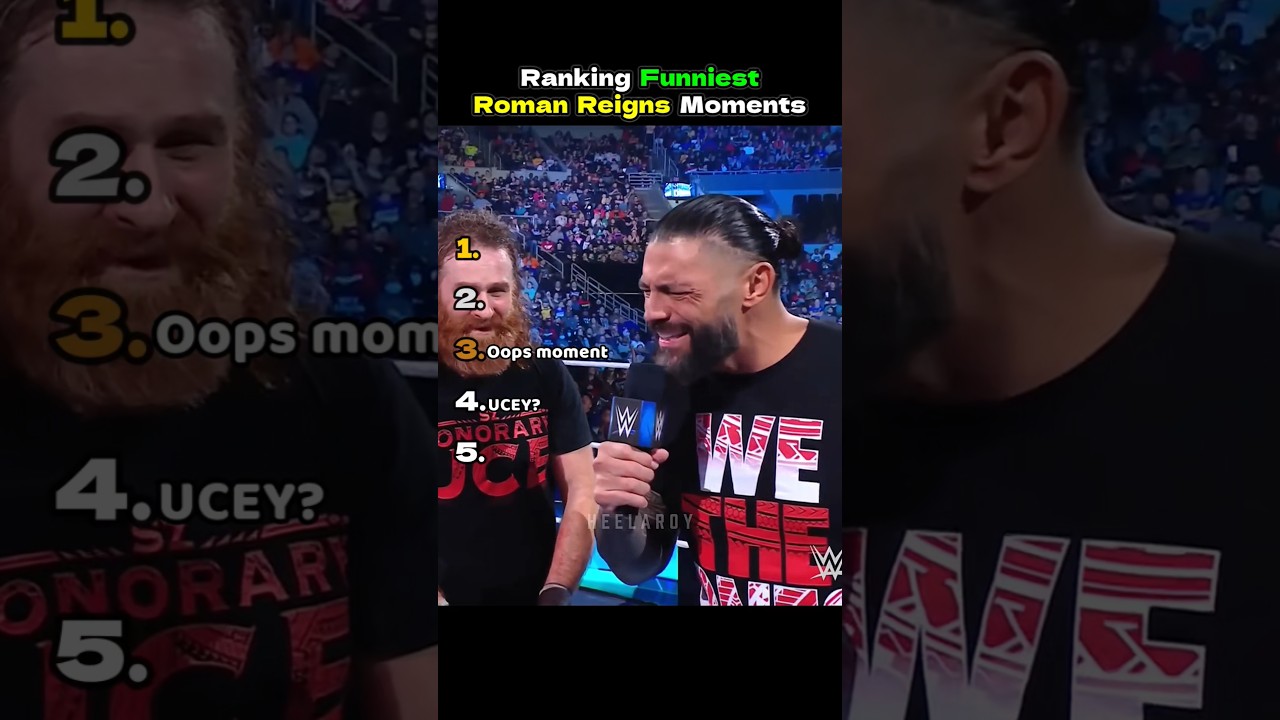 Ranking Funniest Roman Reigns Moments! 😂
