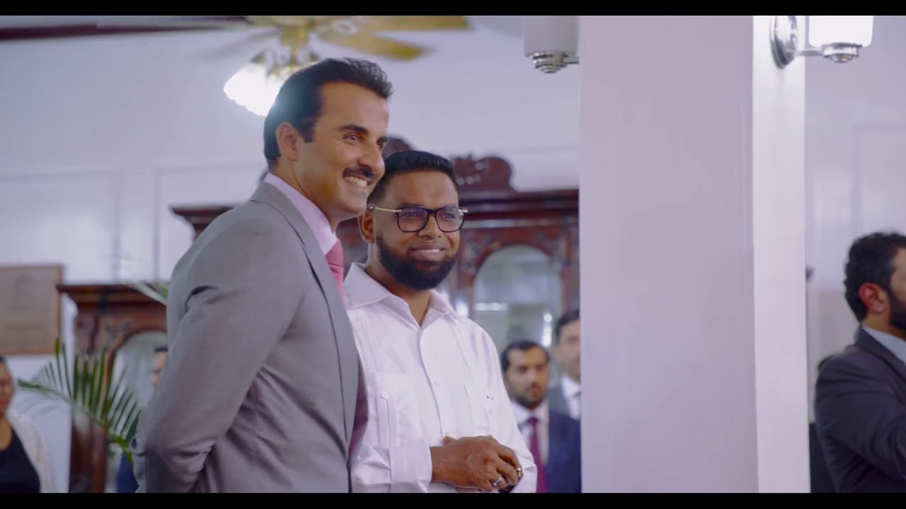 Amir of the State of Qatar, Sheikh Tamim bin Hamad Al Thani visit to Guyana