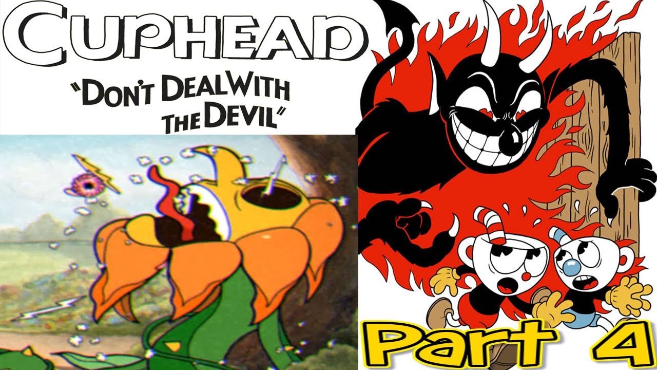 Let's Insanely Play Cuphead CO-Op Part 4: NOT MADE FOR TWO PLAYERS