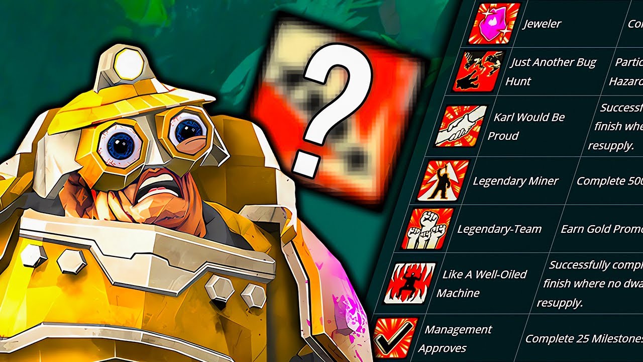 Deep Rock Galactic's Hardest Achievement...