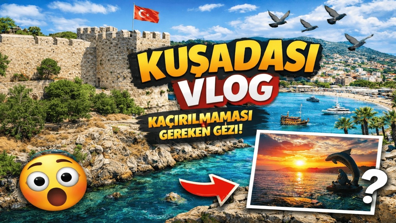 Kuşadası Bu Kadar Güzel mi? | Kuşadası Vlog & Gezi