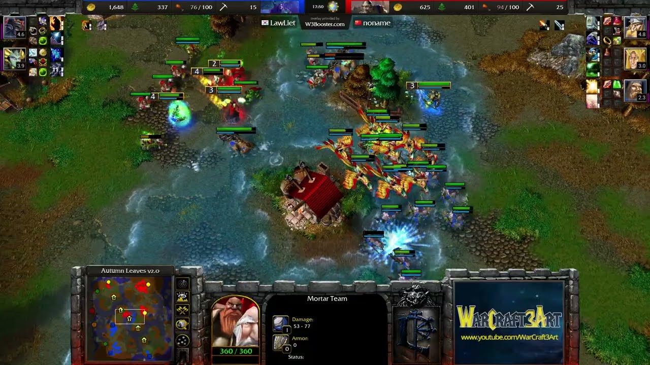 Fortitude(HU) vs LawLiet(NE) - Warcraft 3: Classic - RN8868