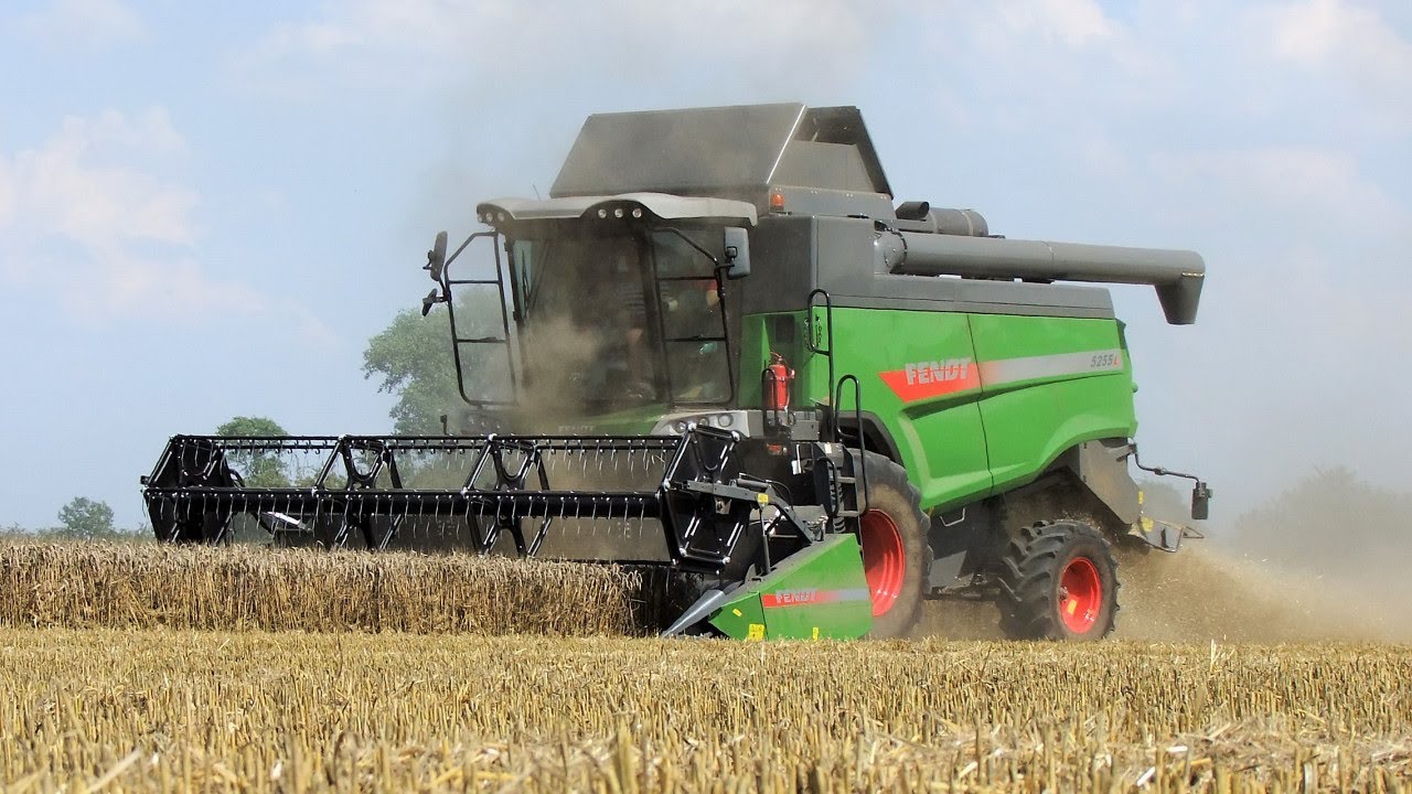 FENDT 5255 L MCS - niemiecki kombajn z fińskim silnikiem produkowany we Włoszech