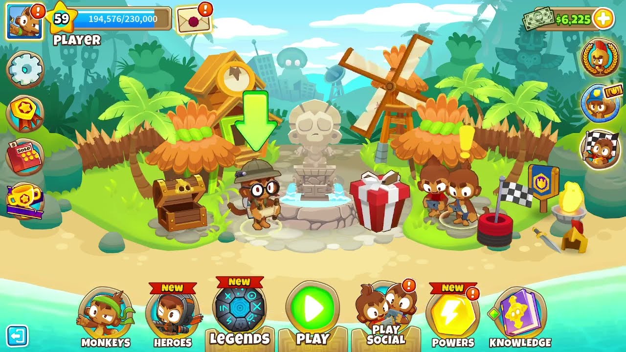 Bloons Tower Defense 6 [Part 75: Medium Town Center]