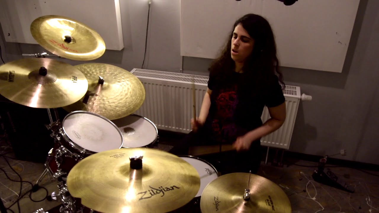 Sara Neidorf solo drumming, 2019