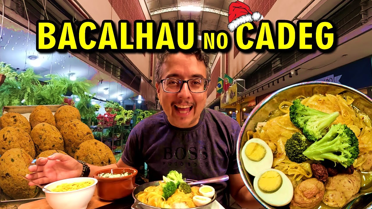 CADEG Benfica: Onde Comprar Bacalhau para o Natal e comer bem no Rio de Janeiro 🎄🐟