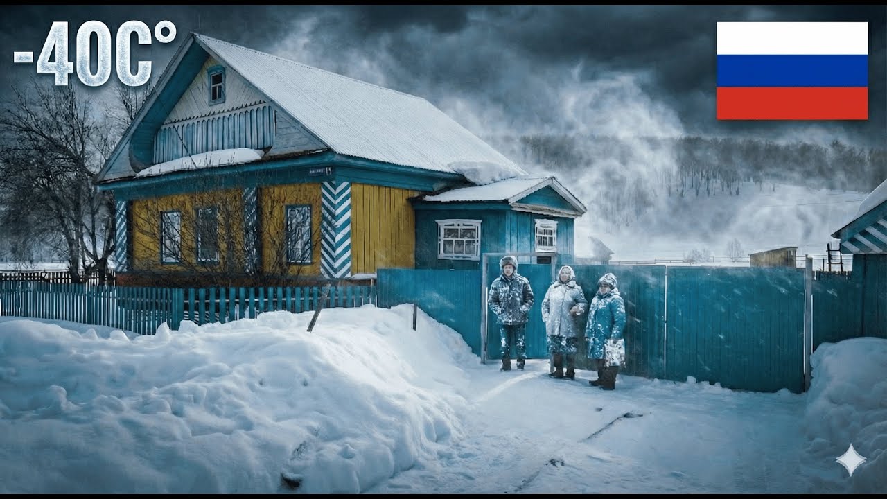 Башкортостан: Традиционная Жизнь в глубинке России(-40&deg;С)