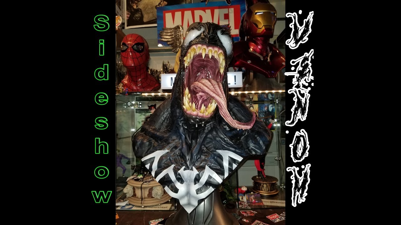 Venom Sideshow life size bust