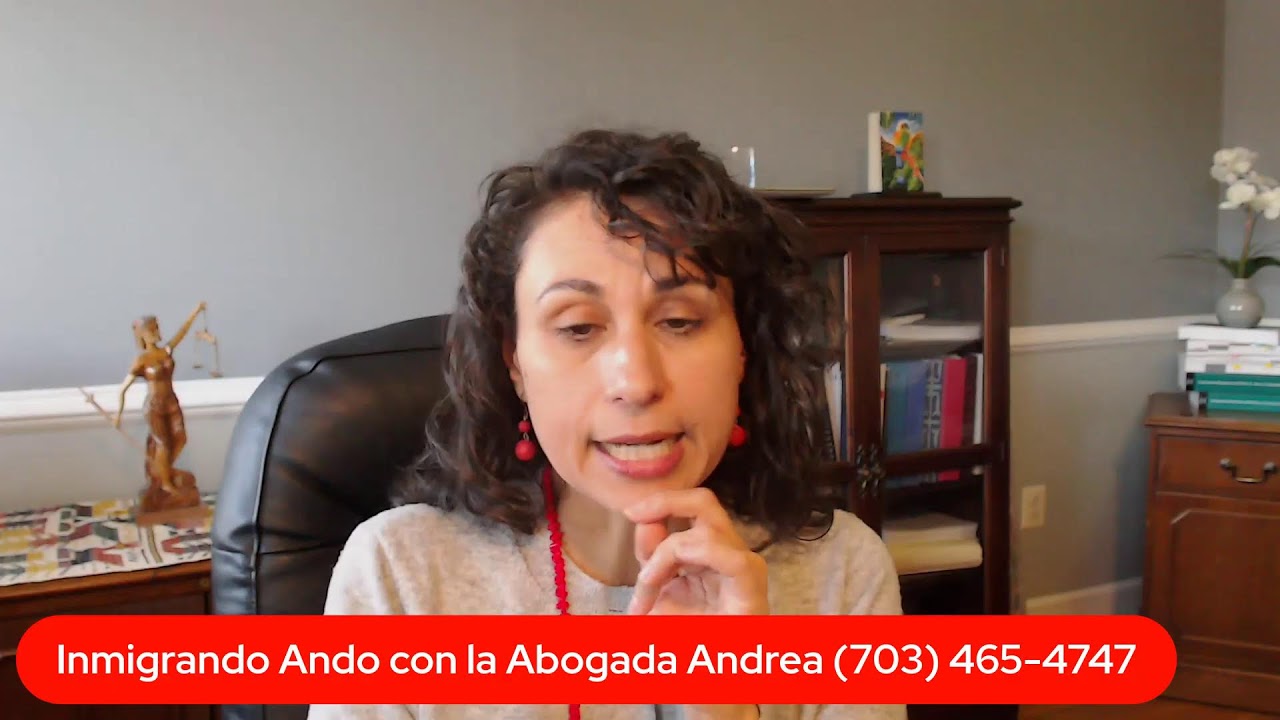 En vivo en Inmigrando Ando con La Abogada Andrea