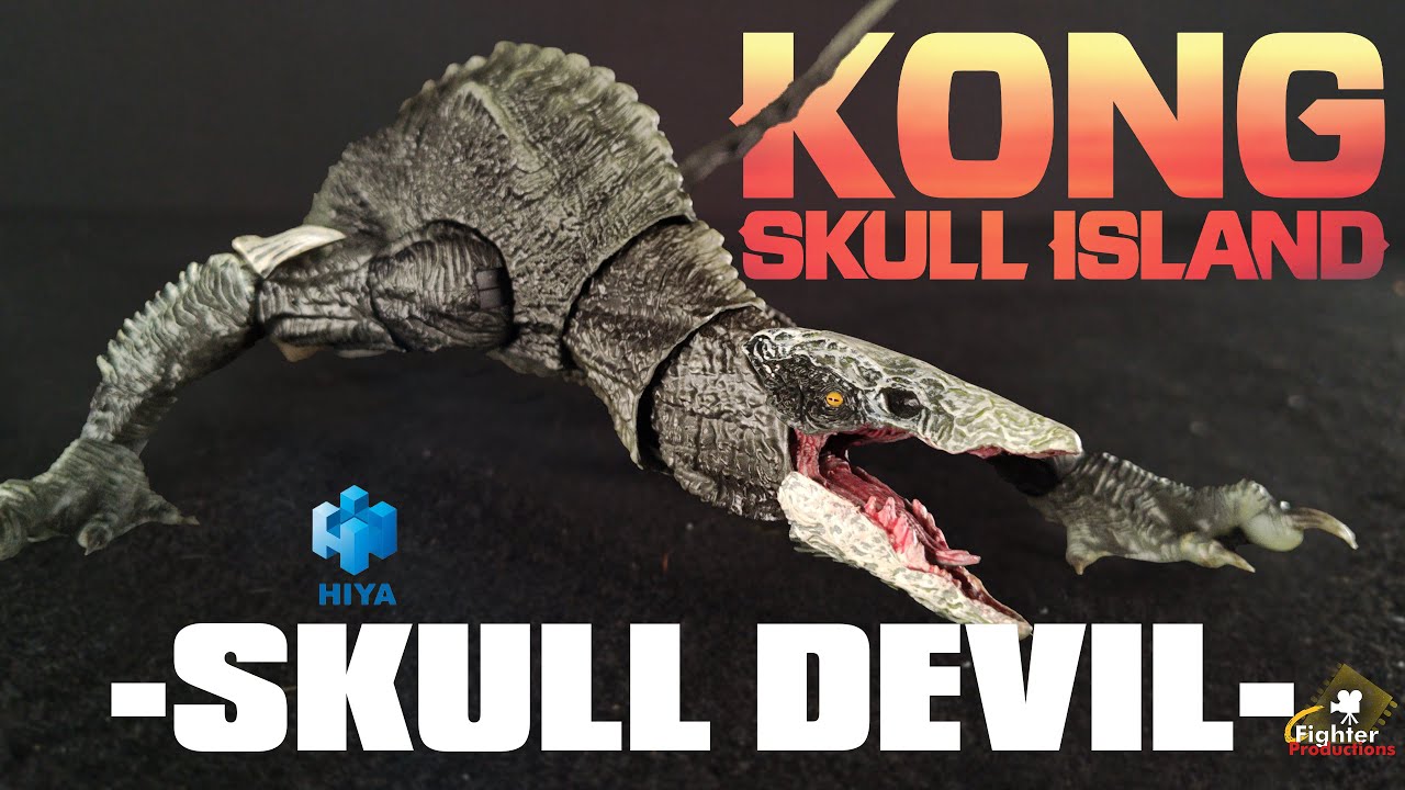 Hiya Toys Exquisite Basic Skull Devil (2017) Review | Kong Skull Island