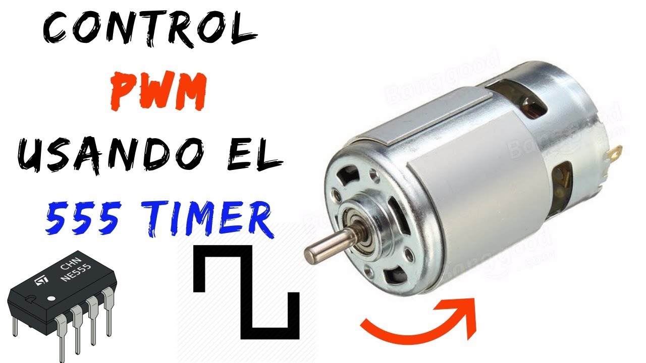 Controla un Motor con PWM Usando el 555 | 555 TIMER PWM MOTOR CONTROL