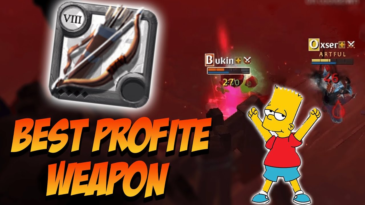 BEST PROFIT WEAPON !!! BOW SOLO PVP | CORRUPTED DUNGEON ( Albion Online )