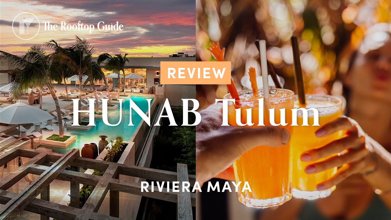 Rooftop Bar at HUNAB Tulum - Review