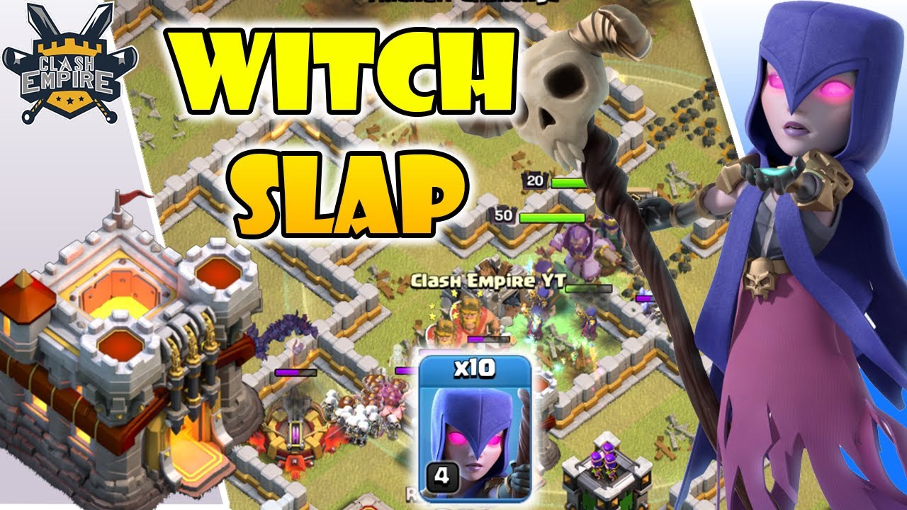 CRAZIEST WITCH SLAP! Th11 Witch Slap Attack Strategy | Best Th11 Attacks