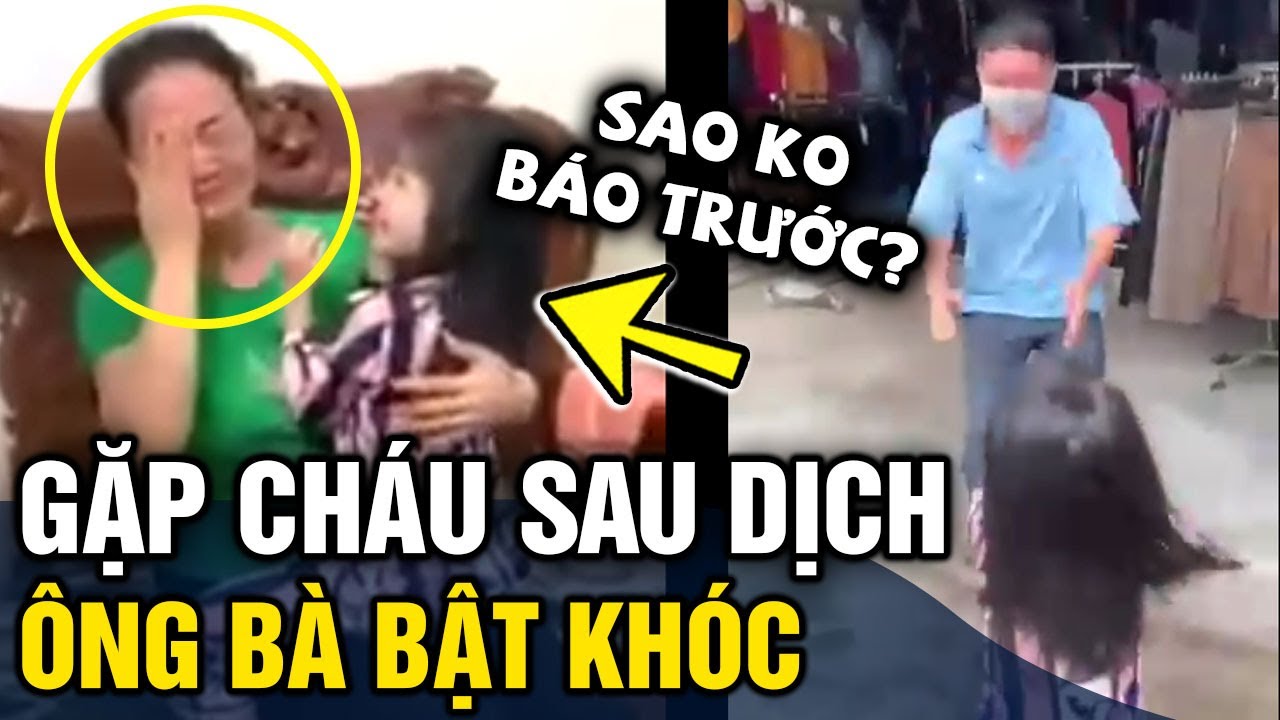 Cháu gái 'BÍ MẬT' về thăm ông bà nội sau 8 tháng 'XA CÁCH' vì dịch bệnh | Tin 3 Phút