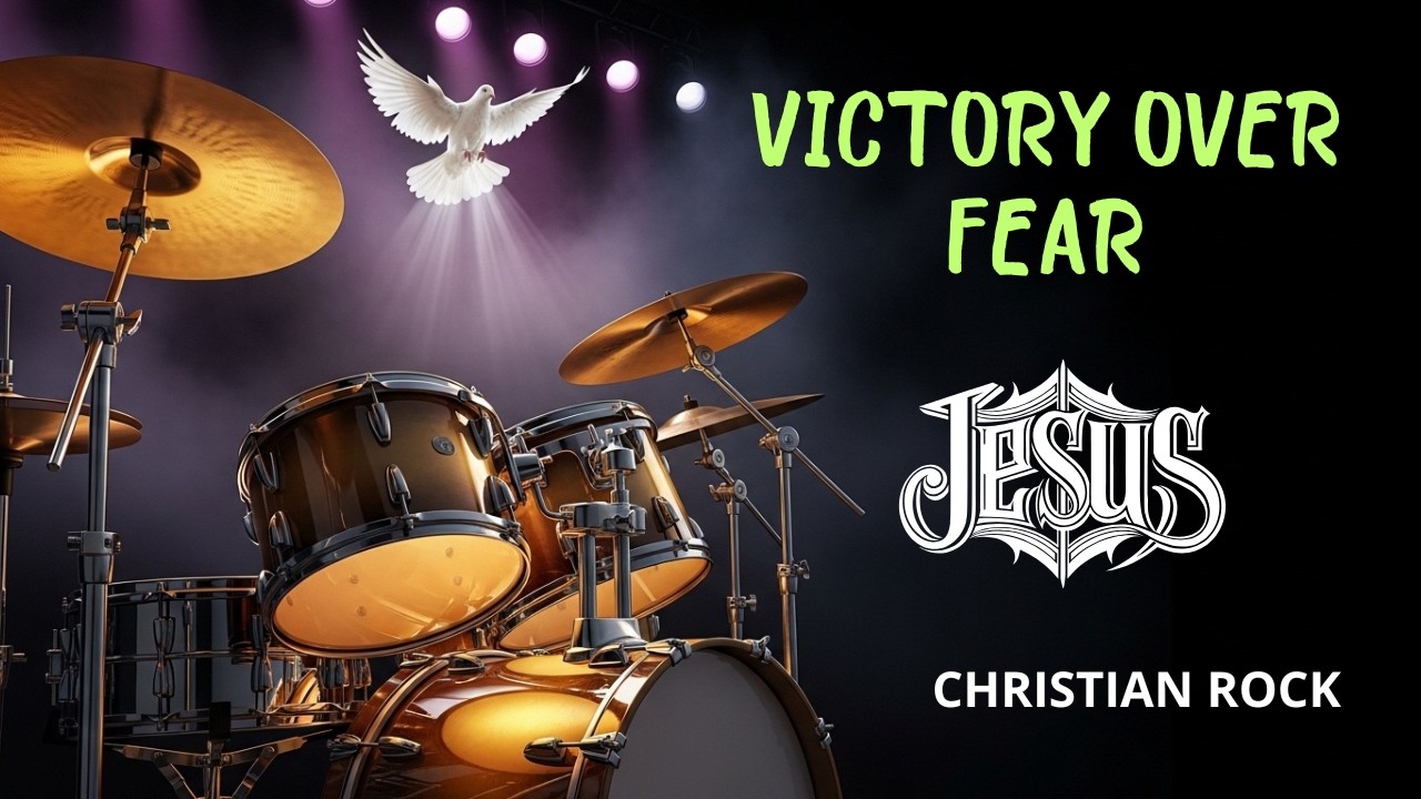 Victory Over Fear 🦁 Arena Rock Gospel | Christian Rock Anthem
