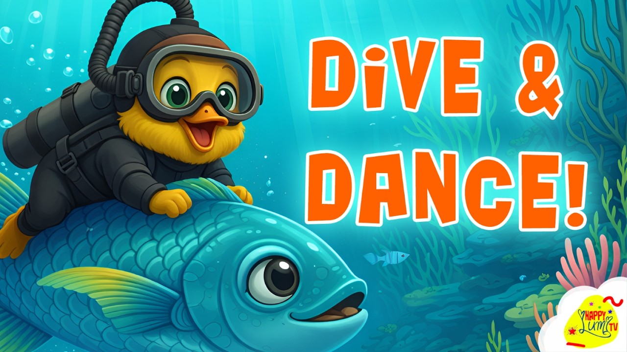 Under the Sea Dance Song 🐠🌊 Fun Ocean Adventure with Cırcır  Kids Action Song