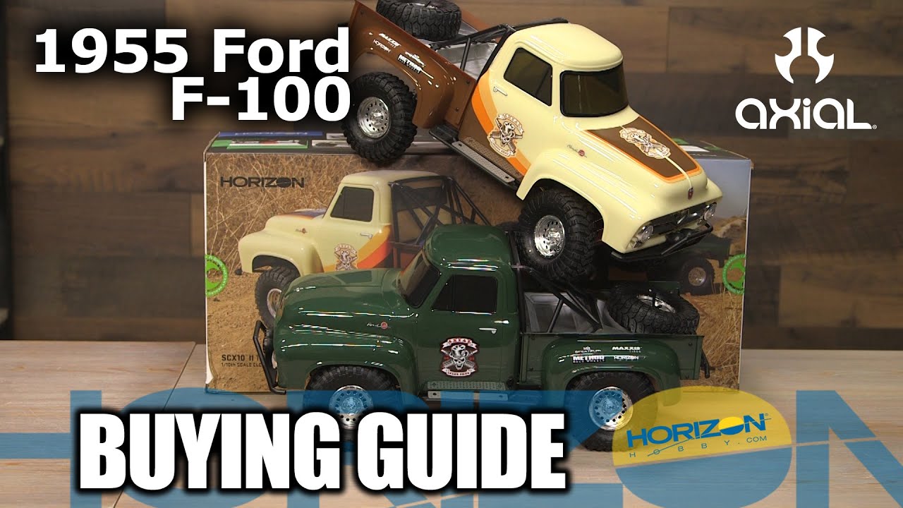 Buying Guide: Axial SCX10™ II 1955 Ford F-100 4WD RTR Scale Rock Crawler