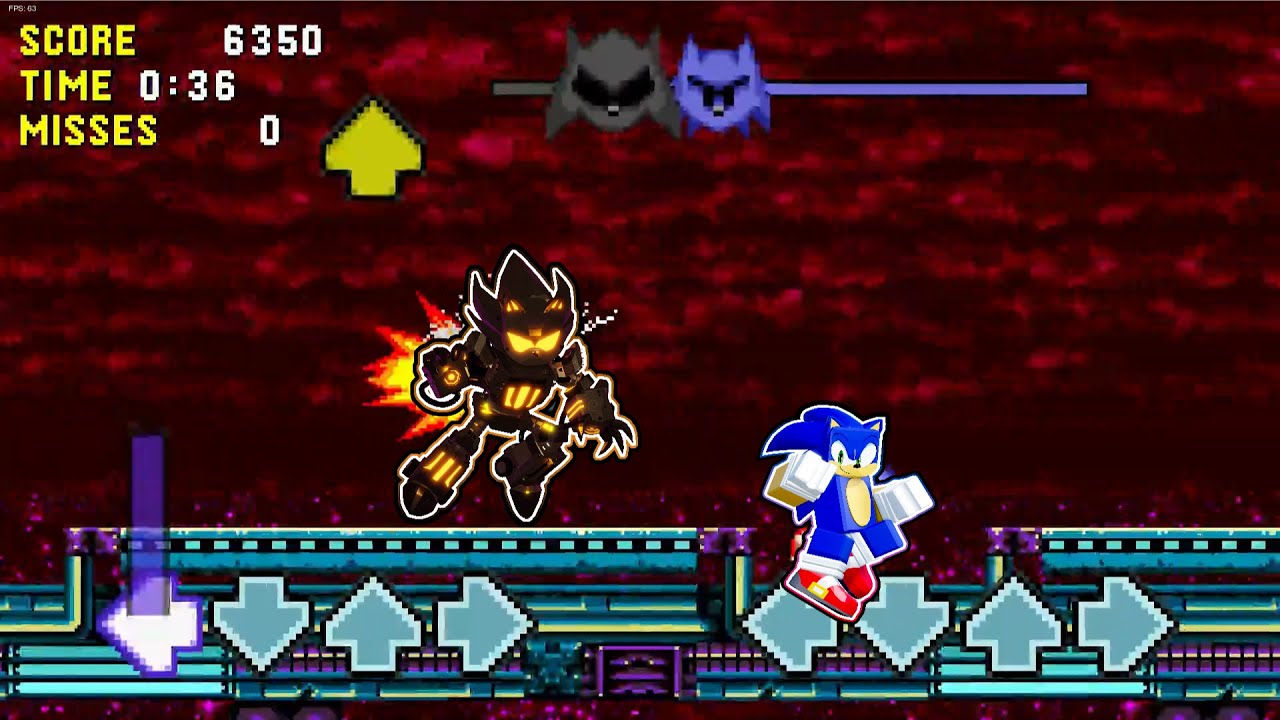 Full Furnace Boss Battle (X Rank) | SEGASonic: Origins