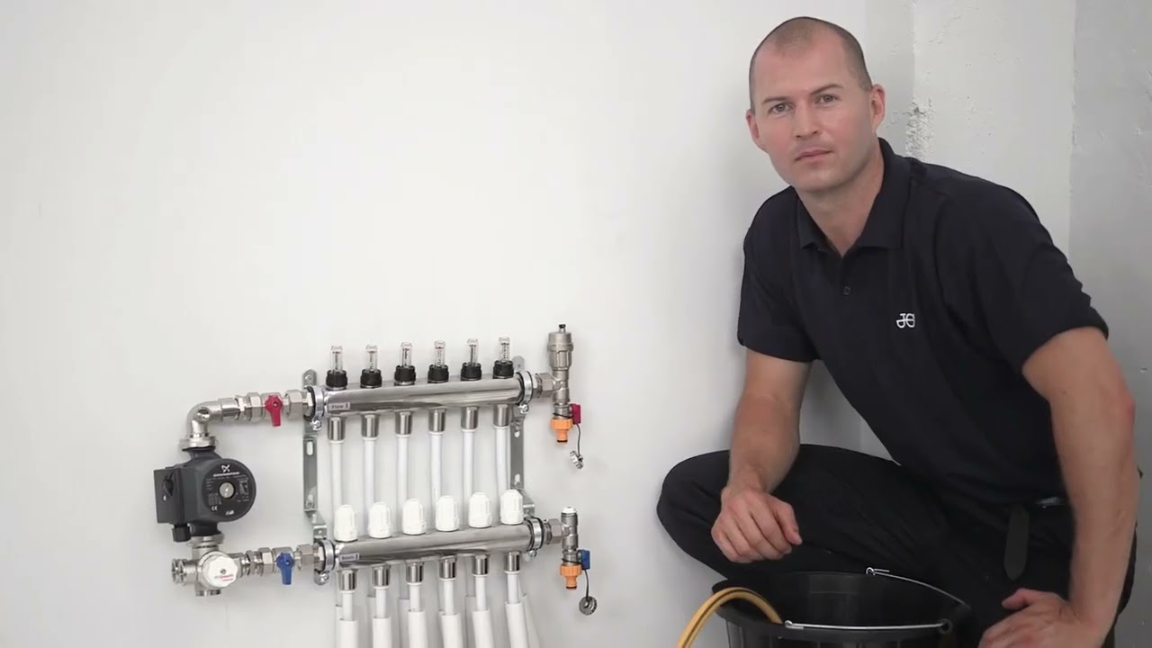 Installing the JG Underfloor Manifold