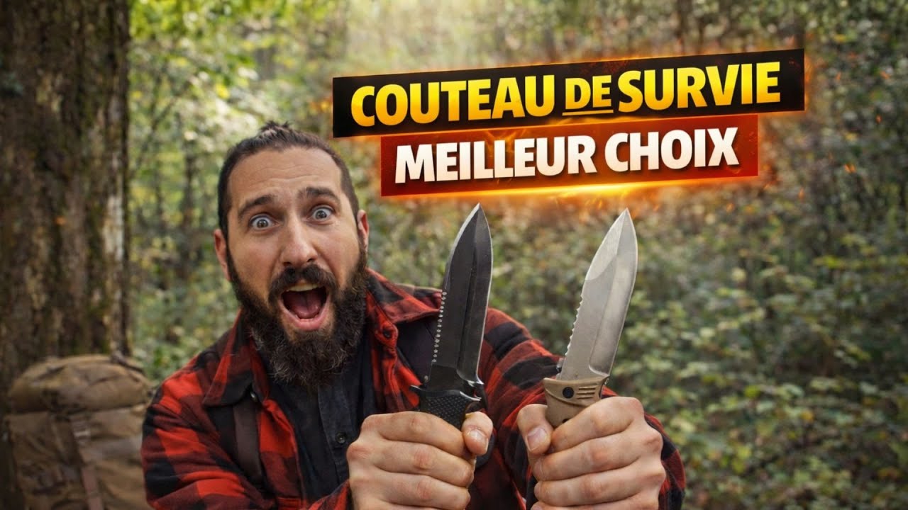 Couteau de survie meilleur choix !