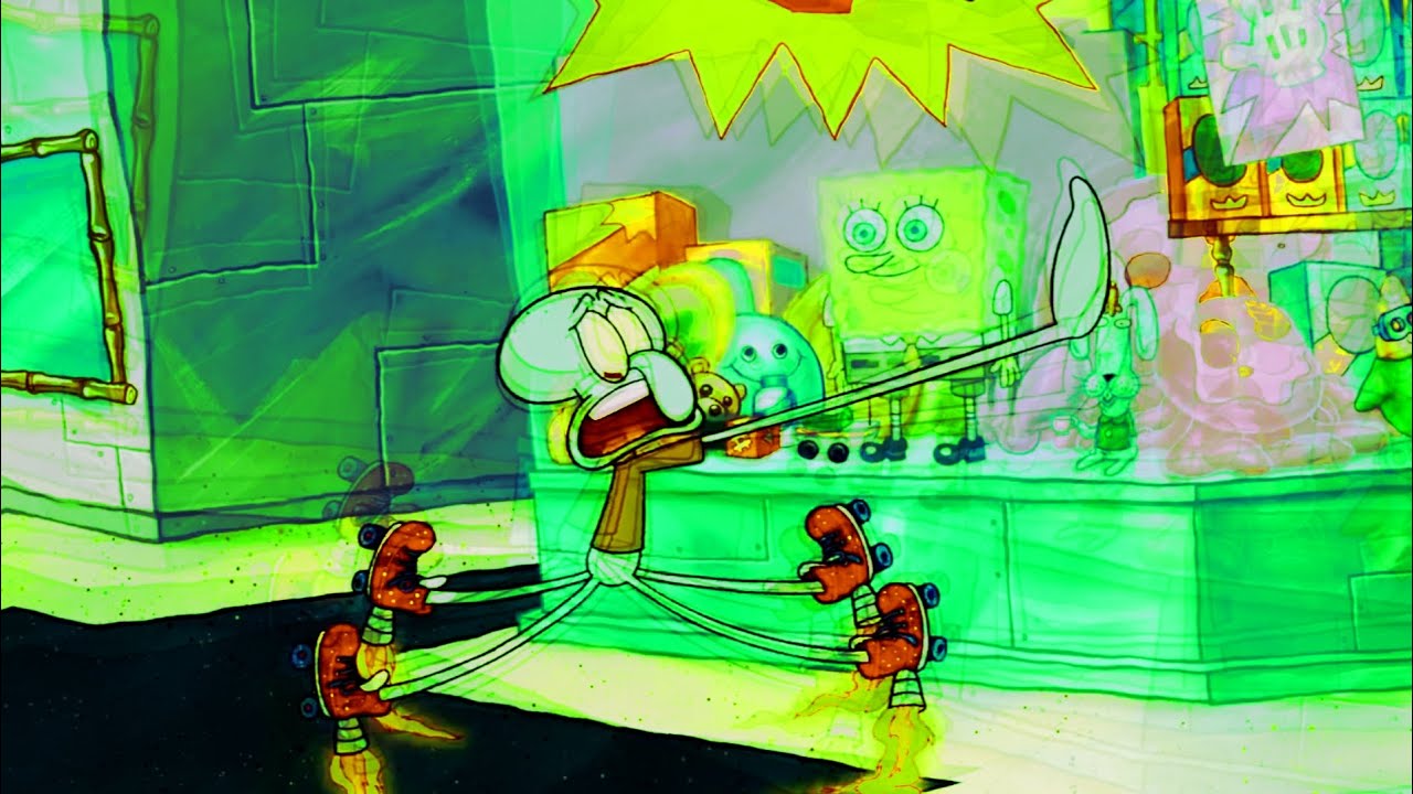 Squidward gets RIPPED apart 🔥🛼 | SpongeBob (Powered by: Preview2Effects)