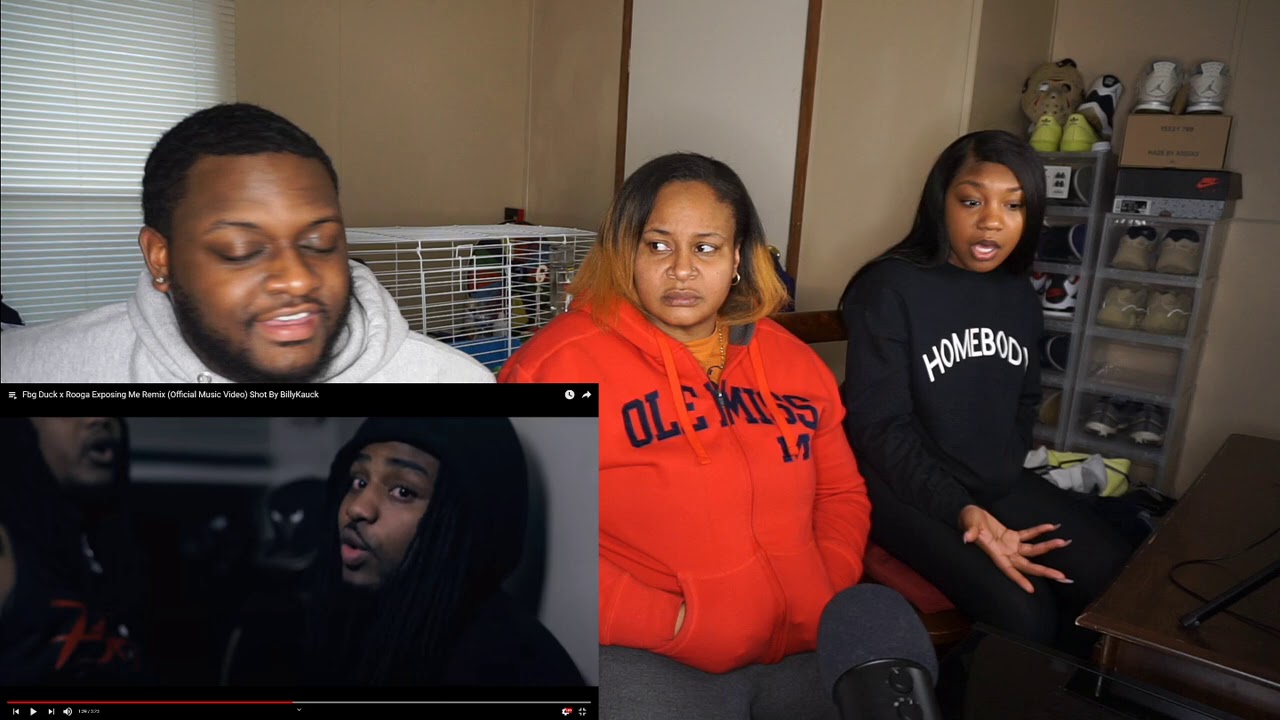 Mom REACTS to Fbg Duck x Rooga Exposing Me Remix
